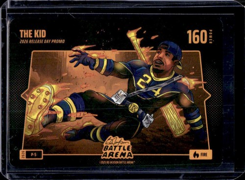 2025 Bo Jackson Battle Arena 2026 Release Day Promo The Kid Fire #P-5