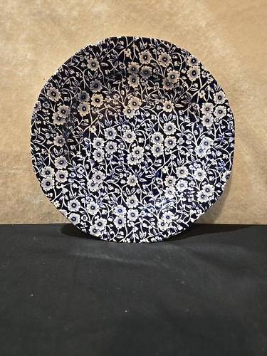 Vintage ROYAL CROWNFORD China Staffordshire CALICO 8.5" Salad Plate - Picture 5 of 9