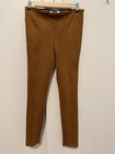 Anthropologie Faux Suede Leggings Women's 28 Euc brown skinny classy  — photo 3