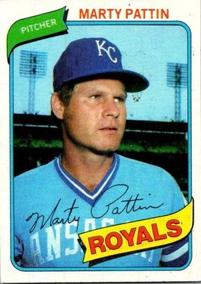 Marty Pattin - 1980 Topps - # 26 - Royals