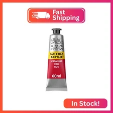 Winsor & Newton Galeria Acrylic Color, 60ml (2-oz) Tube, Cadmium Red Hue
