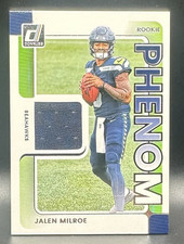Panini Donruss Rookie Phenom Jerseys Jalen Milroe Seahawks RPJ-JME Football 2025