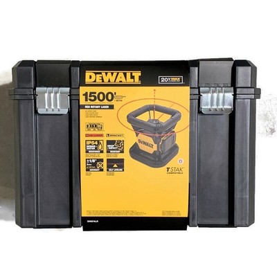 DEWALT DW074LR 20V 20-Volt MAX 150ft Red Self-Leveling Rotary Tough Laser Level
