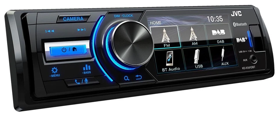 JVC Bluetooth MP3 USB DAB Autoradio für Peugeot 207 307 Expert Partner - Bild 4 von 4