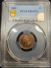 1883 INDIAN HEAD CENT NGC GRADED PF65RB RED BROWN NICE COIN 1C MONSTER TONER