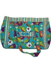 Longaberger Basket Sisters Tote Bag Bright Colorful Floral Summer Lovin' Purse