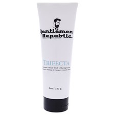 Gentlemen Republic Trifecta 3-in-1 Shampoo Body Wash Shaving Cream Men 8oz New