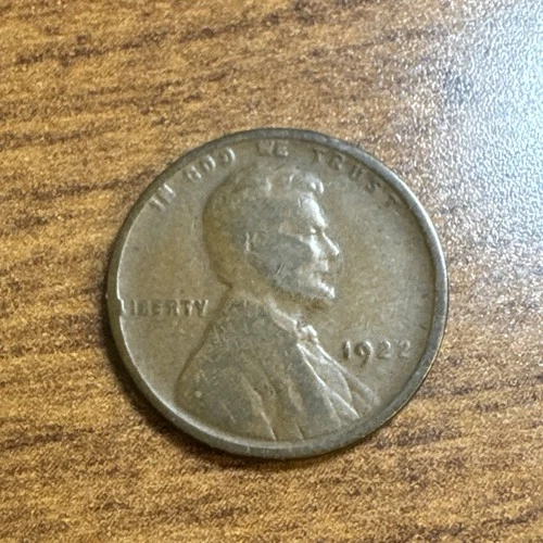 1922-D Weak D Lincoln Wheat Cent