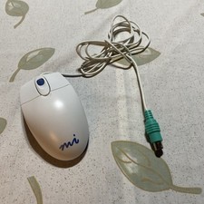 Vintage Wired PS/2 Optical Mouse Genuine Mi PD430P 