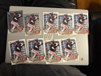 2025 Bowman 1st Jhonny Level Paper Chrome Lot Of 9 San Francisco Giants T3