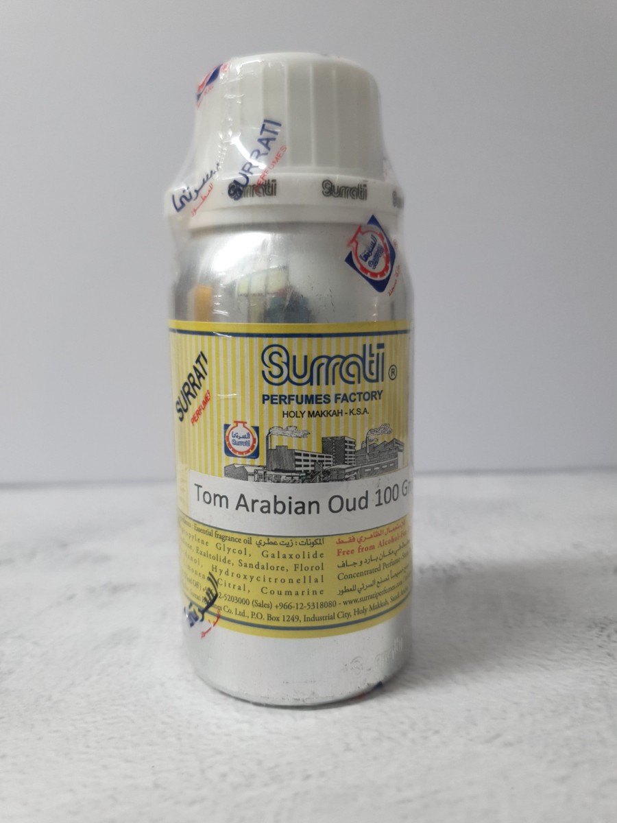 Tom Arabian Oud 100 grms perfume oil/Attar-unisex-non alchoholic-Surrati