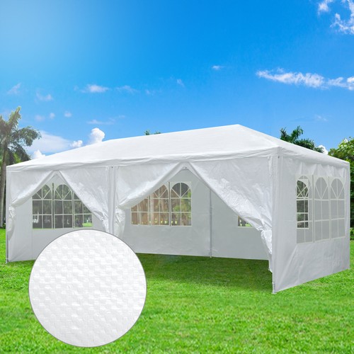 10'x20' Party Wedding Tent Canopy Outdoor Patio Gazebo Removable Wall Cater - Picture 7 of 9