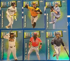 2025 Topps Chrome Baseball - ALL-ETCH Insert - You Pick Complete Your Set