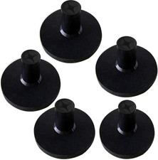 5 Pack Golf Rubber Tee Adaptor 1.5'' 2'' for Driving Range Mats Indoor Outdoor