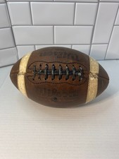 Wilson GST 1003 WTF1003 Official NCAA NFHS Collegiate Leather Football Game Ball