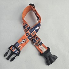 DENVER BRONCOS dog collar ADJUSTABLE ONESIZE FITS ALL