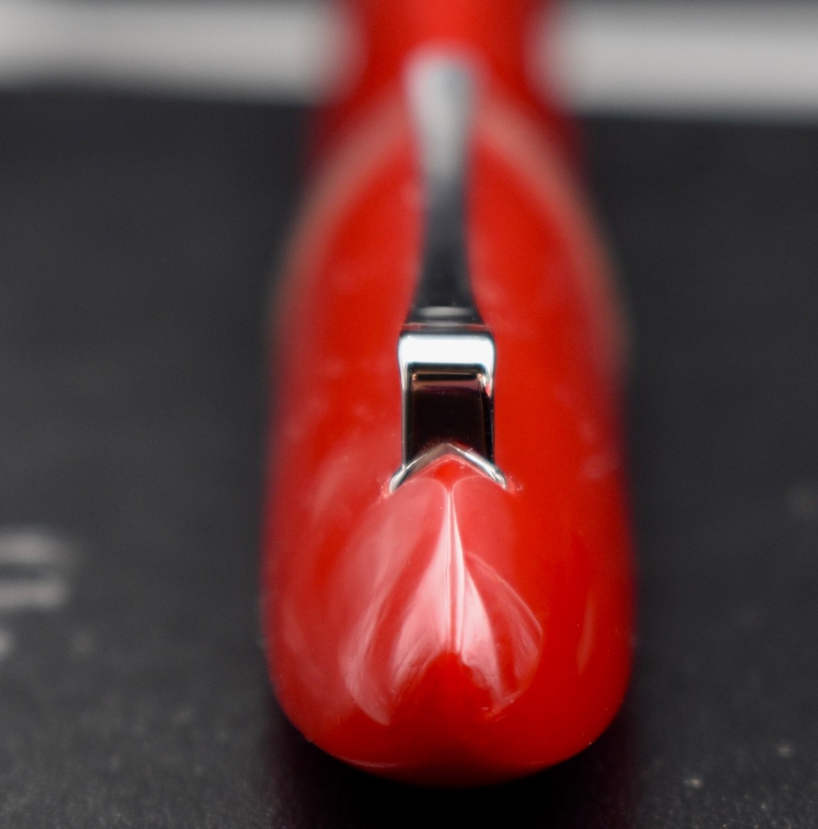 OMAS 360 MOMA Special Edition Cranberry Red Fountain Pen w/ HT