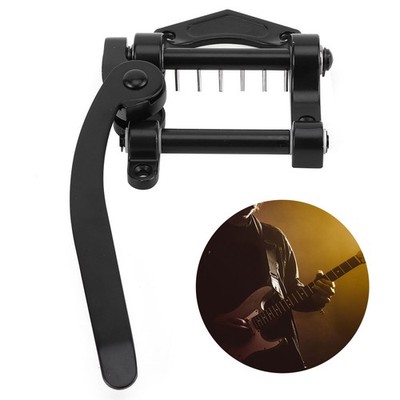 Quality Vibrato Bridge Smooth Action Tremolo System For Electric Guitars Black