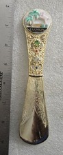 Vintage Gold Shoe Horn Finest Quality With US Florida Very Rare