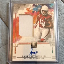 2025 Panini Impeccable Extravagance Larry Fitzgerald Autograph Patch /25 EPA-LFD