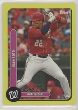 2021 Topps Brooklyn Collection Chartreuse 61/99 Juan Soto #39 4nb