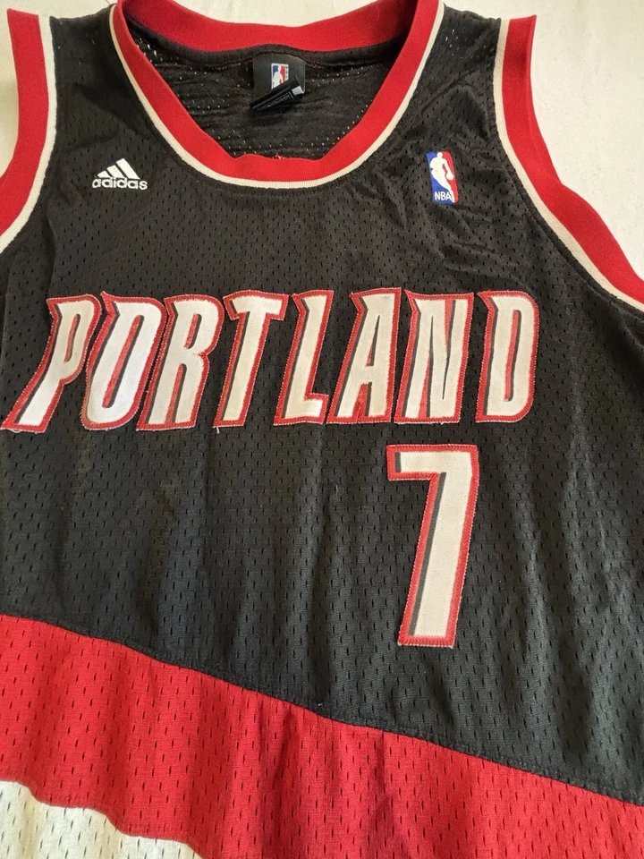 Camiseta Brandon Roy #7 Portland Trail Blazers Adidas 2XL Longitud +2 NBA Swingman Foto 3 de 4