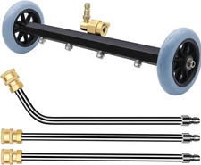 Pressure Washer Undercarriage Cleaner With Wands
