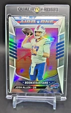 JOSH ALLEN RAINBOW HOLO FOIL INSERT WITH CASE NFL BUFFALO BILLS