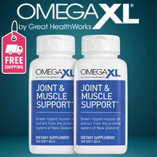Pack Of 2 Omega XL 300 Capsules-Green Lipped ...