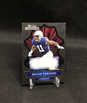 RARE ERROR! 2021 Wild Card Micah Parsons MISSING AUTOGRAPH ERROR SSP RC #ABC-A