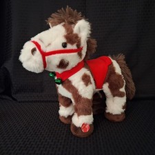 Dan Dee Jingle Bell Spotted Neighing, Walking, Animated Horse Giddy Up See Video