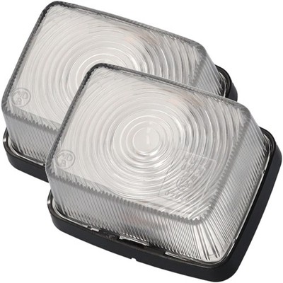 2x Positionsleuchte weiß 12V 24V Umrissleuchte Begrenzungslicht LKW PKW Anhänger