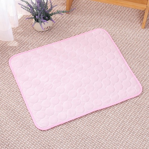 Pet Self Cooling Ice Silk Mat Cool Mat Dogs Cats Rest Pad Bed Mattress Heat Reli - Picture 10 of 11