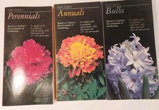 Lot Of 3 Taylor's Guide To Gardening. Perennials, Bulbs, Annuals