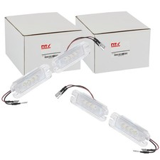 2x NTY LED KENNZEICHENLEUCHTE passend f&uuml;r MERCEDES-BENZ G-KLASSE | ELP-ME-010