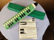 Vintage 60s Hohner Melodica Soprano Flute Musical Instrument Germany Case Manual