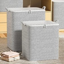 220L Clothes Storage Bag Large Capacity Organizer for Comforters Blanket Bedding