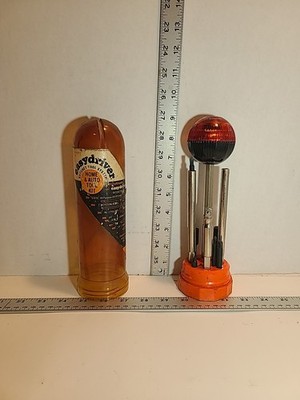 Vtg Creative Tools Inc. Easydriver Ratchet Ball Screwdriver, Bit, & Extension