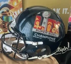 A.J. BROWN AUTOGRAPHED AUTHENTIC FULL SIZE Riddell Speed HELMET SB 59 CHAMPS