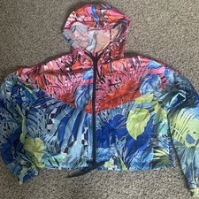Nike Hyper Femme Windrunner Przycięta kurtka Damska Rozmiar M Tropikalna