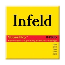 Thomastik-Infeld IN365 Bass Guitar Strings: Infeld Super Alloy 36-Inch 5-Stri...