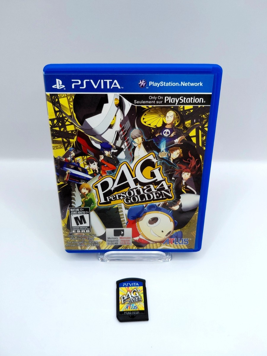 Persona Golden Sony PlayStation Vita US Version Cib 730865200009