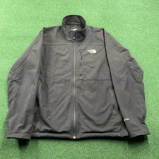 Vintage The North Face Jacket Mens XL Black Y2K APEX Full Zip Coat