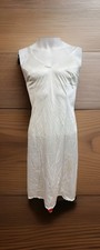 Vintage Sears Nylon Lace Slip Dress 34 USA Cottage Elegant Evening Wear