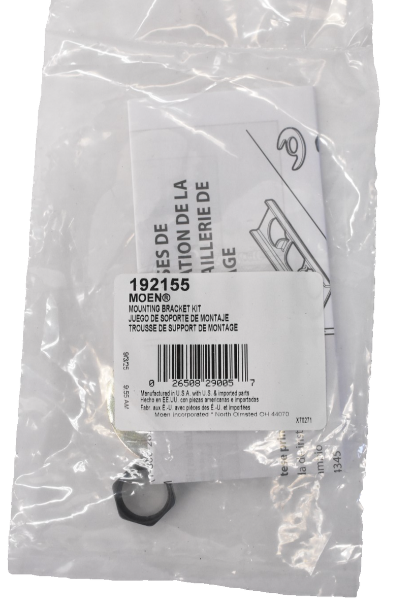 Moen 192155 Kitchen Faucet Mounting Bracket Kit Hardware Set