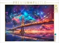 Calvendo Puzzle Golden Gate Bridge, San Franzisco | 1000 Teile Lege-GrößE 64X48C