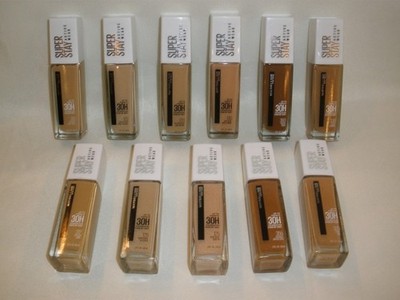 New Maybelline Super Stay Active Wear Foundation 30HR Choose Your Shade **READ**