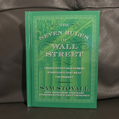 #ad #ad The Seven Rules of Wall Street by Sam Stovall hardcover 2009 $8.99