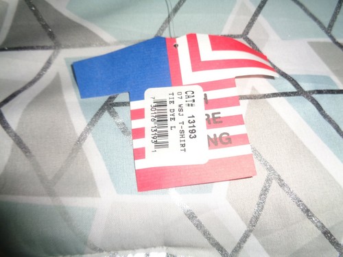 NWT Rare Boy Scouts Of America 21st World Scout Jamboree Tie-Dye Shirt Men Large - Picture 6 of 6