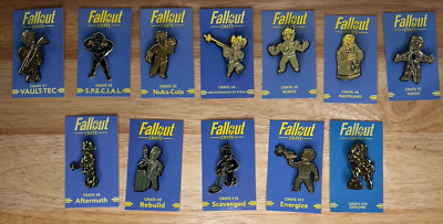 Fallout Loot Crate Pins PICK YOUR PIN